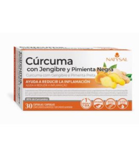 CURCUMA CON JENGIBRE Y PIMIENTA NEGRA 30cap.