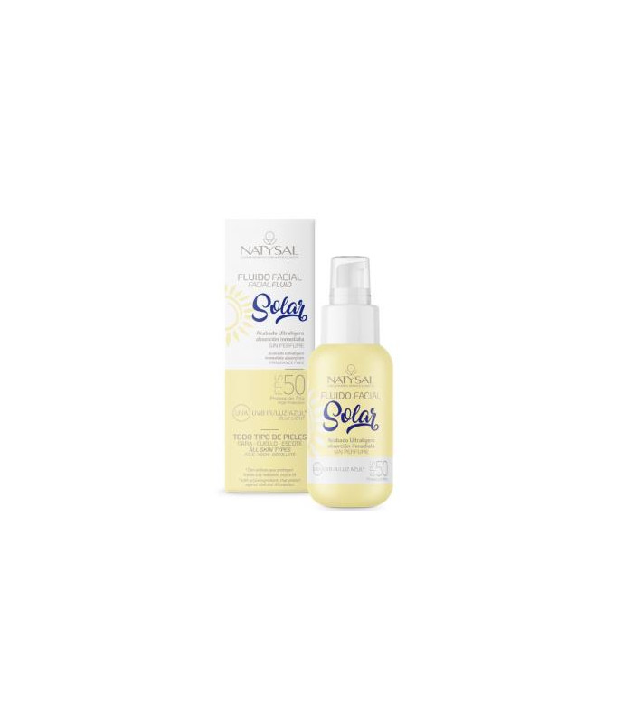 SOLAR SPF50  facial  resistente agua 50 ml