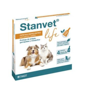 PIPETA STRANVET LIFE perros 4uds.
