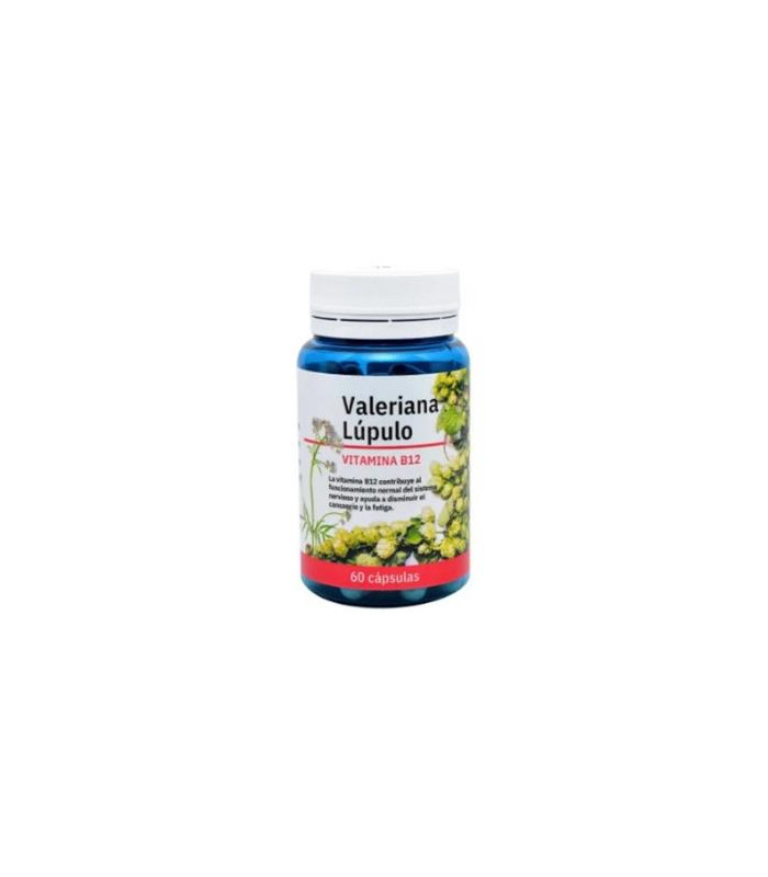 VALERIANA + LUPULO+B12 60cap.