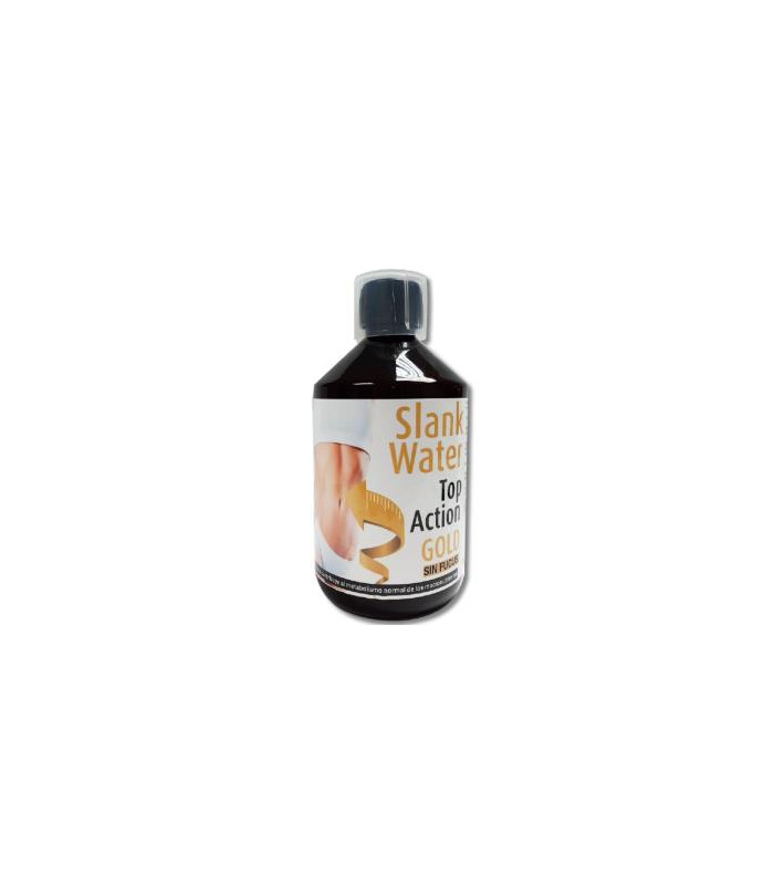SLANK WATER TOP ACTION GOLD sin fucus 500ml.