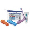 CEPILLO DENTAL KIN VIAJE+PASTA 25gr.