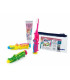 CEPILLO DENTAL KIN INFAN COCODRILO VIAJE PASTA 25g