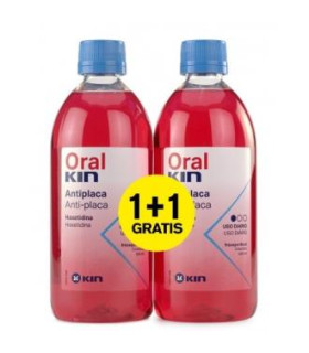 PACK ORALKIN ENJUAGUE BUCAL 500ml 2x1