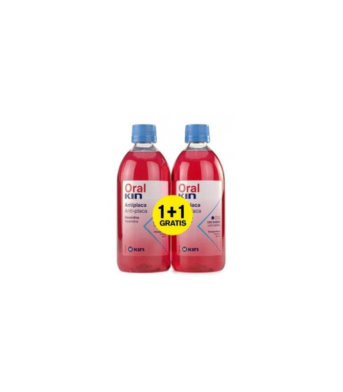 PACK ORALKIN ENJUAGUE BUCAL 500ml 2x1