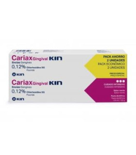 CARIAX GINGIVAL ENCIAS PACK PASTA DENTAL 125ml 2ud