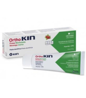 ORTHO KIN PASTA DENTAL FRESA MENTOL 75ml