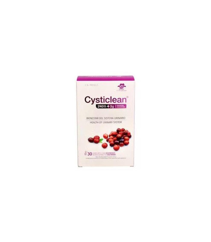 CYSTICLEAN 240mg. D-MANOSA 2g. 30sbrs.