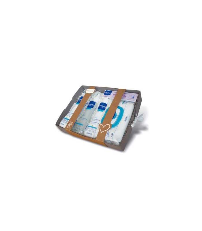 CANASTILLA GRIS leche corp+colonia+gel+crema+toall