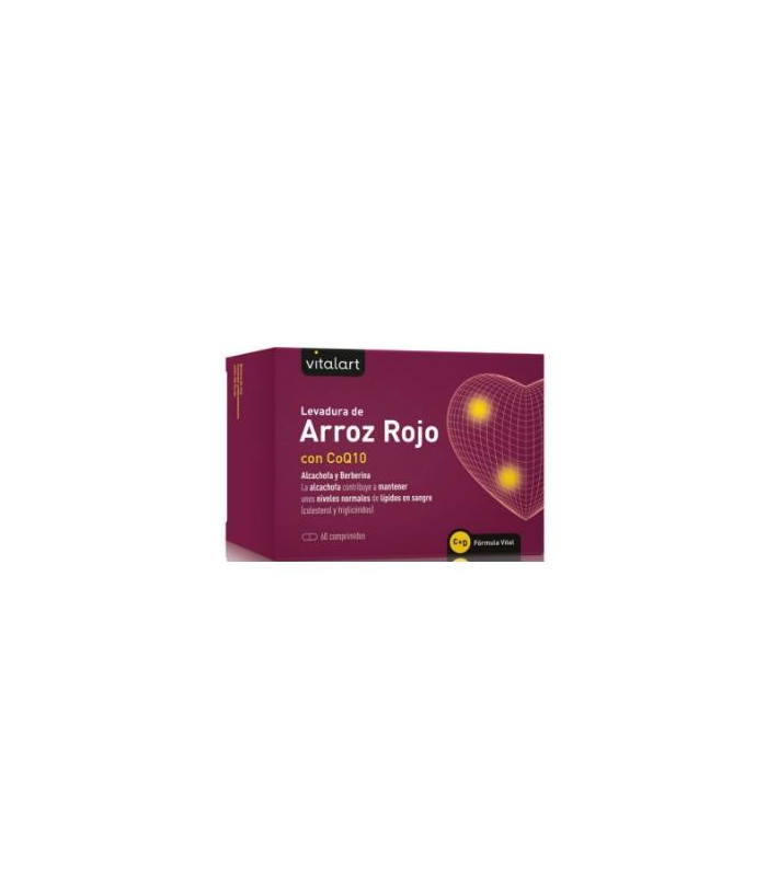 VITALART LEVADURA DE ARROZ ROJO con Q10 60comp.
