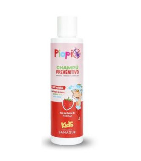 CHAMPU PIOPIO desenr.  prevent piojos fresa 200ml.