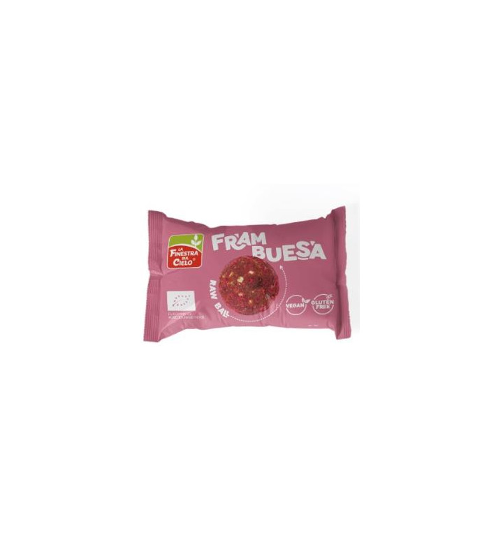 BARRITA ENERGY BALL frambuesa 20uds ECO SG VEGAN