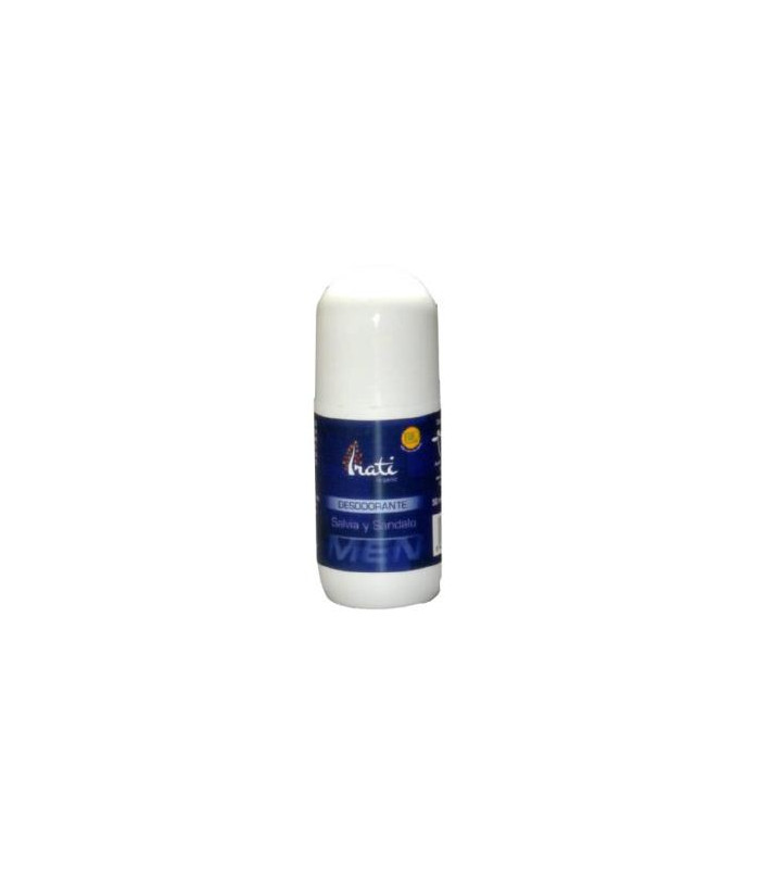 DESODORANTE salvia y sandalo BIO roll-on 50ml.