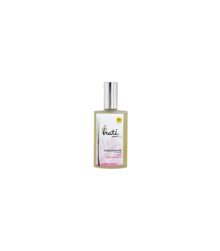 DESODORANTE rosa damascena BIO 100ml.