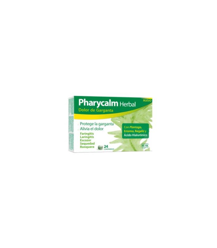 PHARYCALM HERBAL dolor de garganta 24comp.