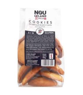 COOKIES chocolate blanco y limon 100gr. S/G