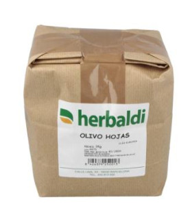 HIERBA OLIVO hoja triturada 1kg.