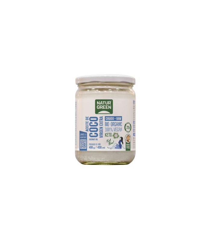 ACEITE DE COCO CUISINE desodorizado 400gr. BIO