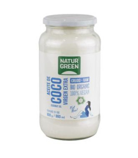 ACEITE VIRGEN DE COCO 1ª presion frio 800gr. BIO