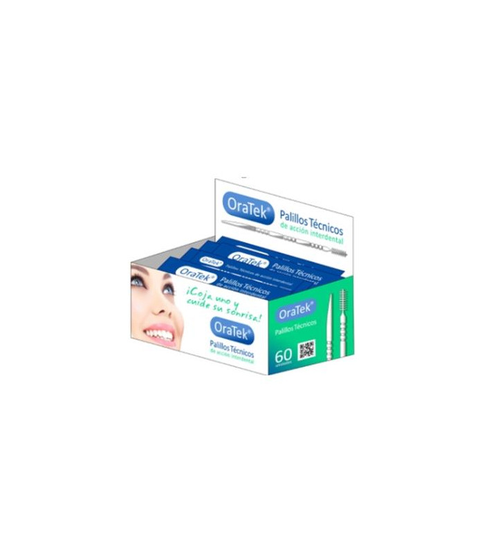 PALILLOS TECNICOS ORATEK cepillo interdental 60ud