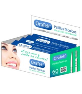 PALILLOS TECNICOS ORATEK cepillo interdental 100ud