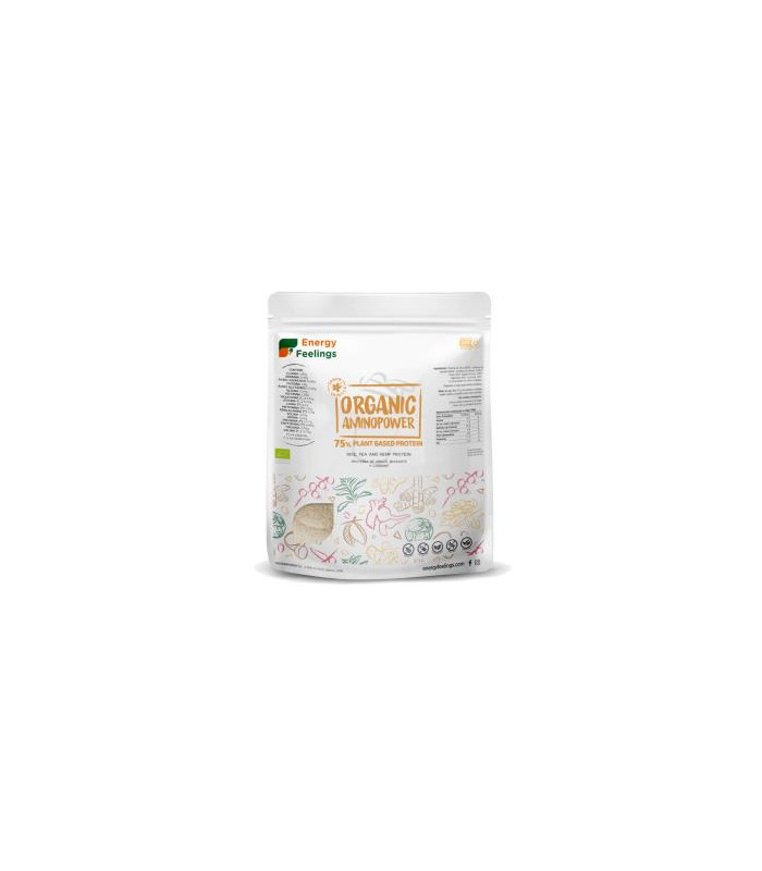 ORGANIC AMINOPOWER 75% vainilla 500gr ECO VEGAN SG