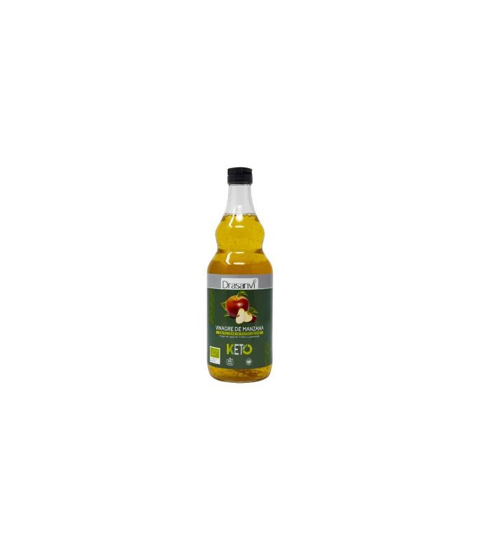 VINAGRE MANZANA SIN FILTRAR BIO 75CL KETO