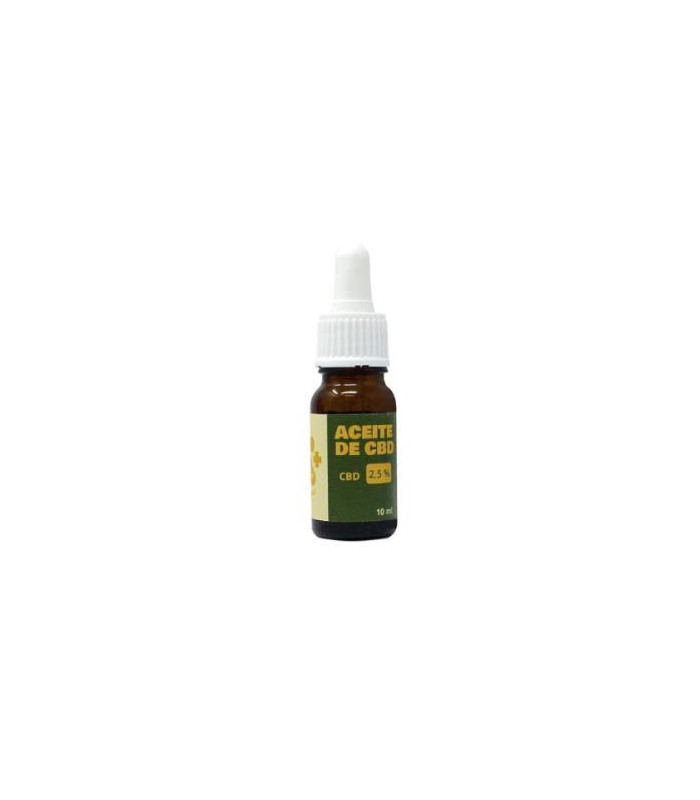 ACEITE CBD 2,5% perros y gatos 10ml.