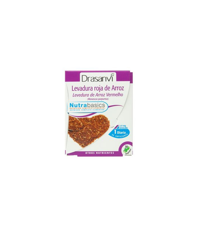 LEVADURA ROJA DE ARROZ 2,9mg monacolina k 30cap.