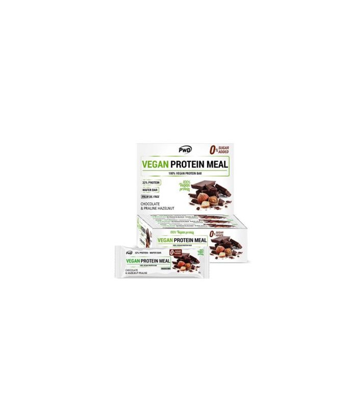 VEGAN PROTEIN MEAL choco-avellana praline 12barr