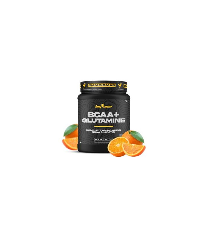BCAA + GLUTAMINE 500 GR NARANJA