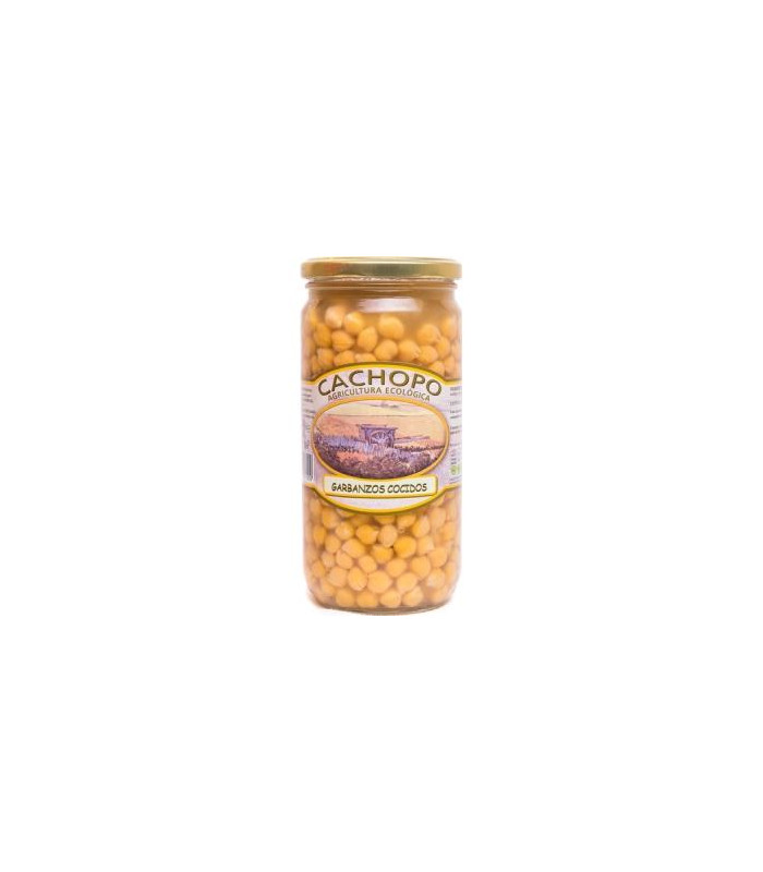 GARBANZOS cocidos 720gr. ECO