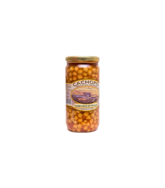 GARBANZOS estofados 720gr. ECO
