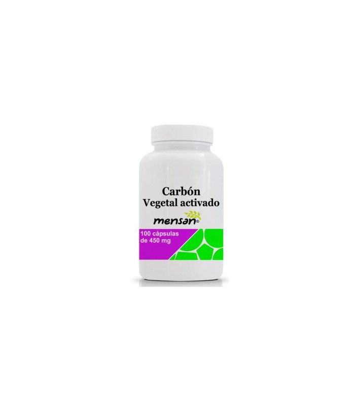 CARBON VEGETAL activado 450mg 100cap.