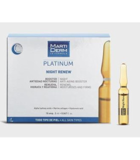 MARTIDERM PLATINUM NIGTH RENEW 10 AMP 2ml