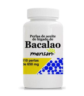 ACEITE DE HIGADO DE BACALAO 650mg 110perlas.