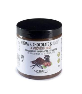 CREMA DE CHOCOLATE NEGRO 250gr. S/A