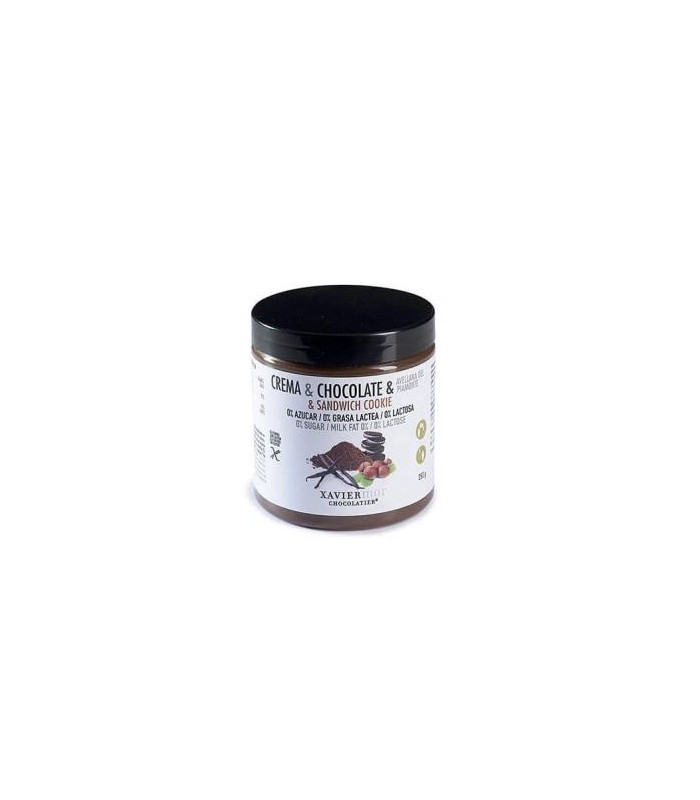 CREMA DE CHOCOLATE NEGRO 250gr. S/A