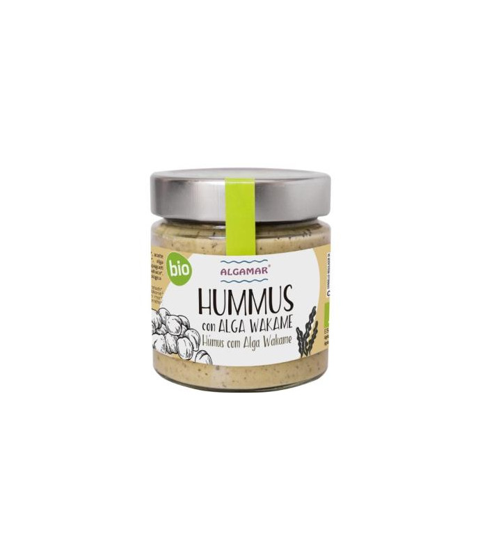 HUMMUS CON ALGA WAKAME 180gr. BIO