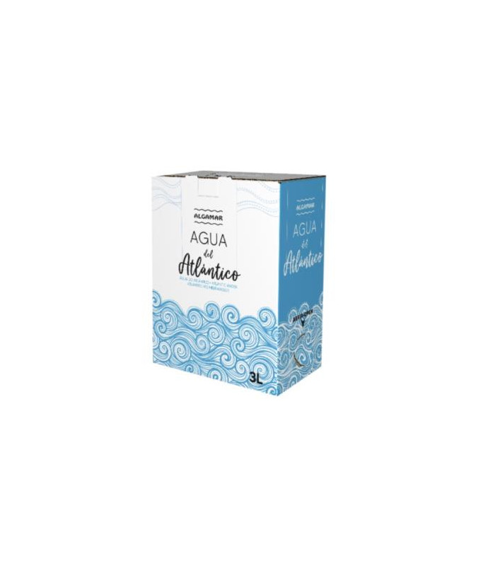 AGUA DEL OCEANO ATLANTICO agua de mar bag in box 3l.