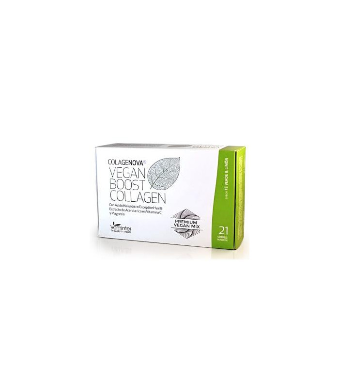 COLAGENOVA vegan boost te verde+limon 21sbrs.