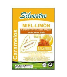 CARAMELOS DE MIEL Y LIMON azucar de caña 150gr.