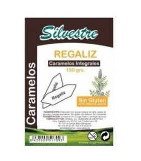 CARAMELOS DE REGALIZ azucar de caña 150gr.