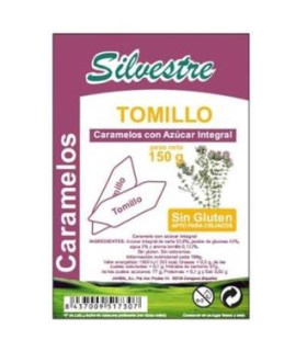 CARAMELOS DE TOMILLO azucar de caña 150gr.