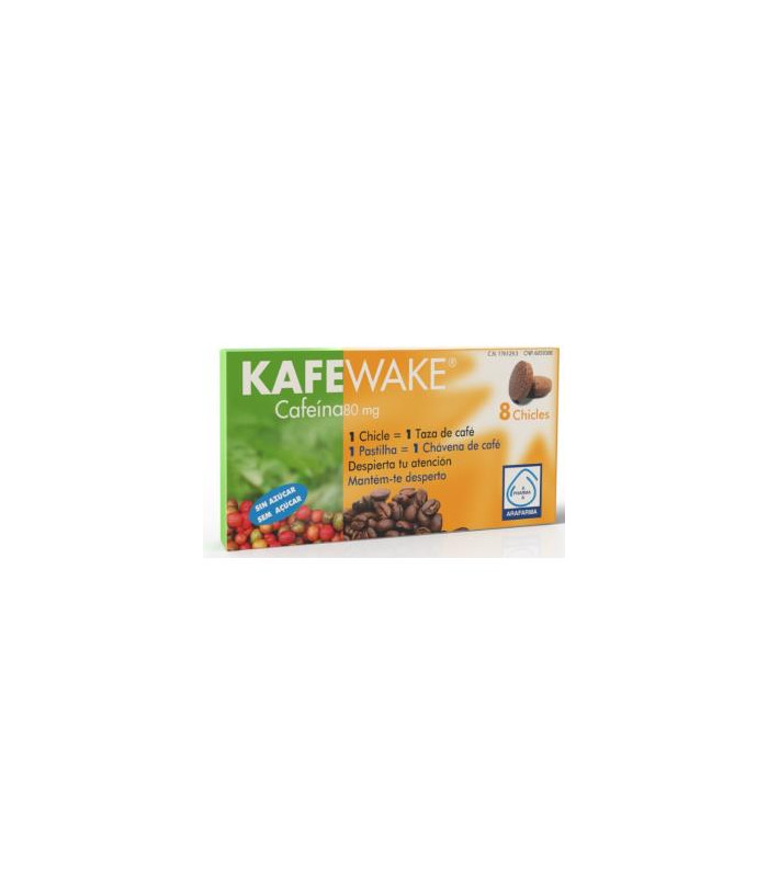 KAFEWAKE CAFEINA 100mg 8chicles