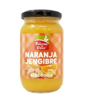 COMPOTA DE NARANJA Y JENGIBRE 280gr. BIO