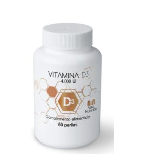 VITAMINA D3 4000 UI 60 perlas