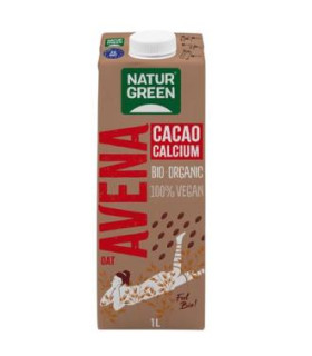 BEBIDA VEGETAL DE AVENA con choco-calcio 1lt 6uds.