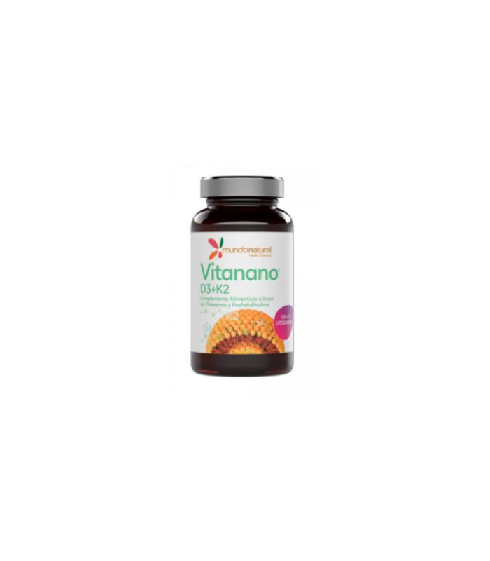 VITANANO VITAMINAS D3 + K2 liposomado 30cap.