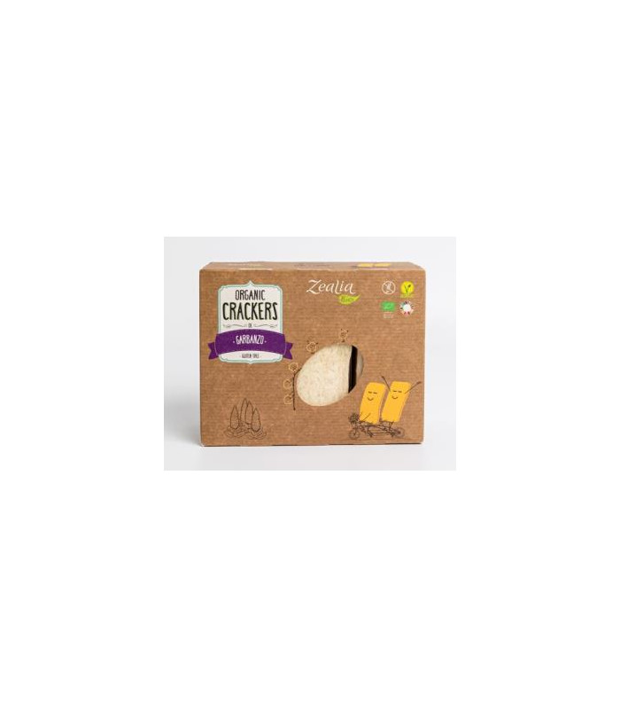 CRACKERS DE GARBANZOS 120gr. BIO SG VEGAN